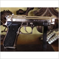 Denix CHROMOWANA BERETTA 92F 9MM PARABELLUM