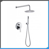 Laveo RAILA Podtynkowy system łazienkowy chrom BLL 001P BLL001P