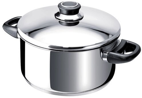 Beka BEKA 12031204 garnek z pokrywką 20 cm Polo, ze stali nierdzewnej 12031204