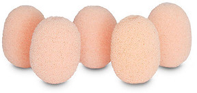 Rycote gąbki miniaturowe - beżowe (5 szt.)