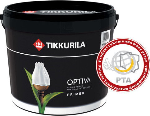 Tikkurila Farba podkładowa Optiva Primer 0.9Ll - Farba Podkładowa Optiv
