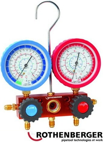 ROTHENBERGER Dwudrożny zestaw monterski do R 407C (170501)