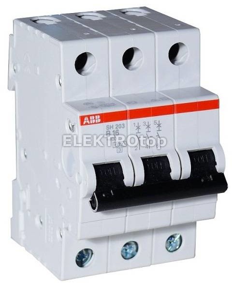 ABB S203-B63 wyłącznik nadmiarowo-prądowy 2CDS253001R0635