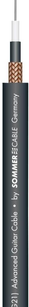 Sommer Cable Przewód instrumentalny Cable 300-0091 1 x 0.38 mm czarny Produkty w metrach bieżących