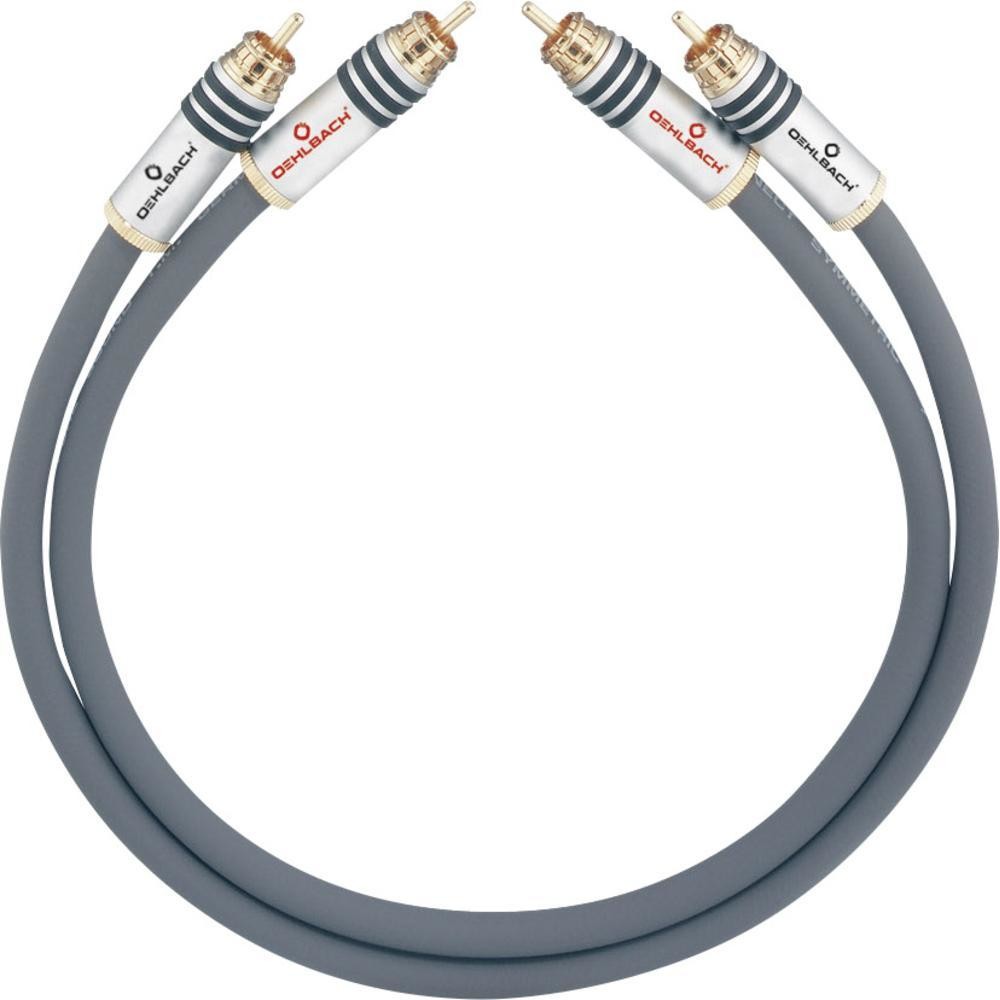 Oehlbach Kabel audio Cinch 2091 [2x Złącze męskie cinch 2x Złącze męskie cinch] 2.25 m antracytowy