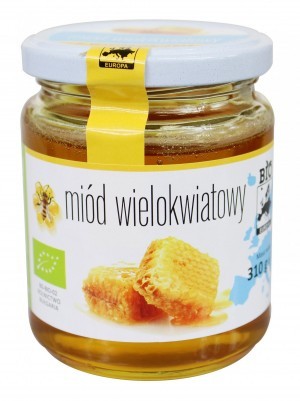 MIÓD WIELOKWIATOWY BIO 310 g - BIO EUROPA