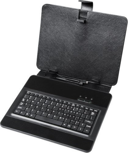 Pokrowiec uniwersalny do tabletów 9.7 cala z Klawiatura micro USB
