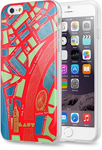 Laut Borneo) 731275 Schutzhülle für iPhone 6 Plus/6S Plus, Motiv Nomade London