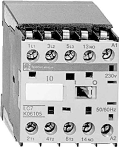 Schneider Electric ochraniacz na TZ lc1 K0601p7 6 A 230 V 50/ HZ moc ochraniacz na TZ, przełączanie AC(LC1K0601P7)