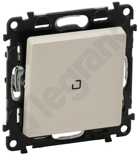 Legrand Valena Life Łącznik jednobiegunowy ze wskaźnikiem włączenia - 10 AX Krem