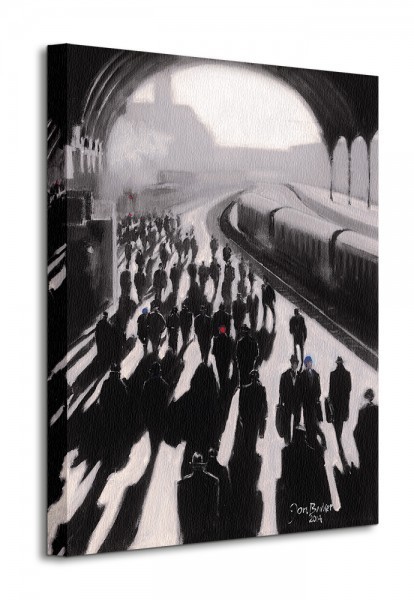 Art group Digital Victoria Station, London - 1934 - Obraz na płótnie WDC94319
