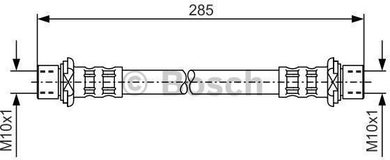Bosch Przewód hamulcowy elastyczny 1 987 476 725