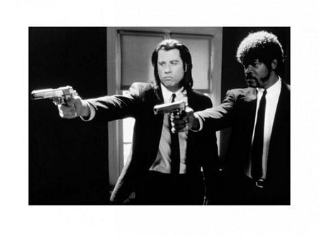 Pyramid Posters Pulp Fiction (B&W Guns) - reprodukcja PPR40089