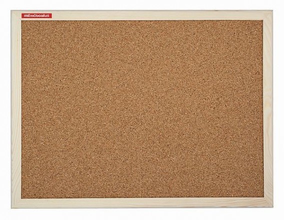 MEMOBOARDS TABLICA KORKOWA 50x40cm RAMA DREWNIANA