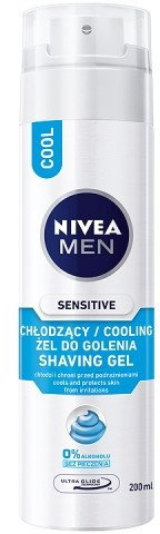 Nivea Men Sensitive Chłodzący żel do golenia 200ml
