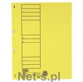 Elba Skoroszyt oczkowy A4, żółty