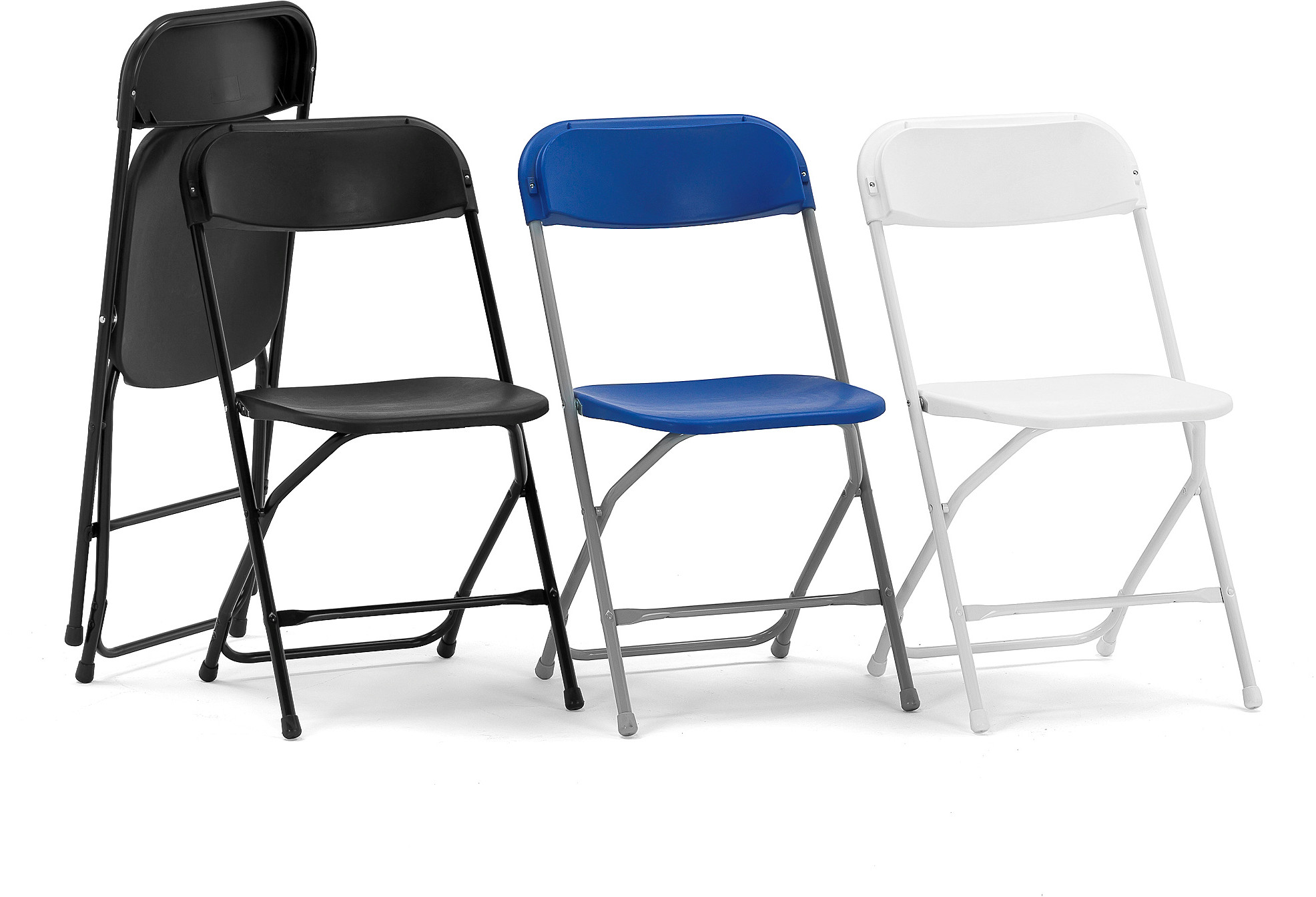 AJ Niebieskie krzesło składane Stelaż: szary 116092