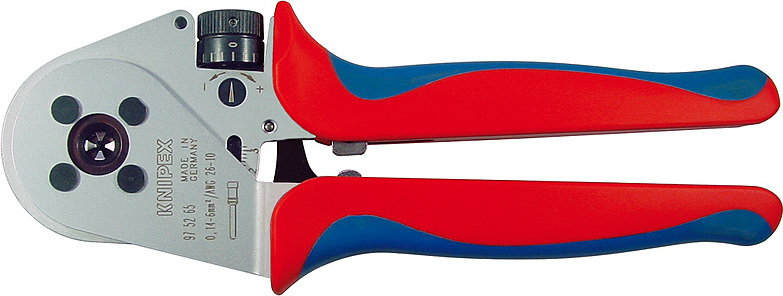 Knipex szczypce do zagniatania styków okrągłych 97 52 65