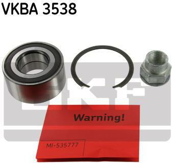 SKF Zestaw łożysk koła VKBA 3538