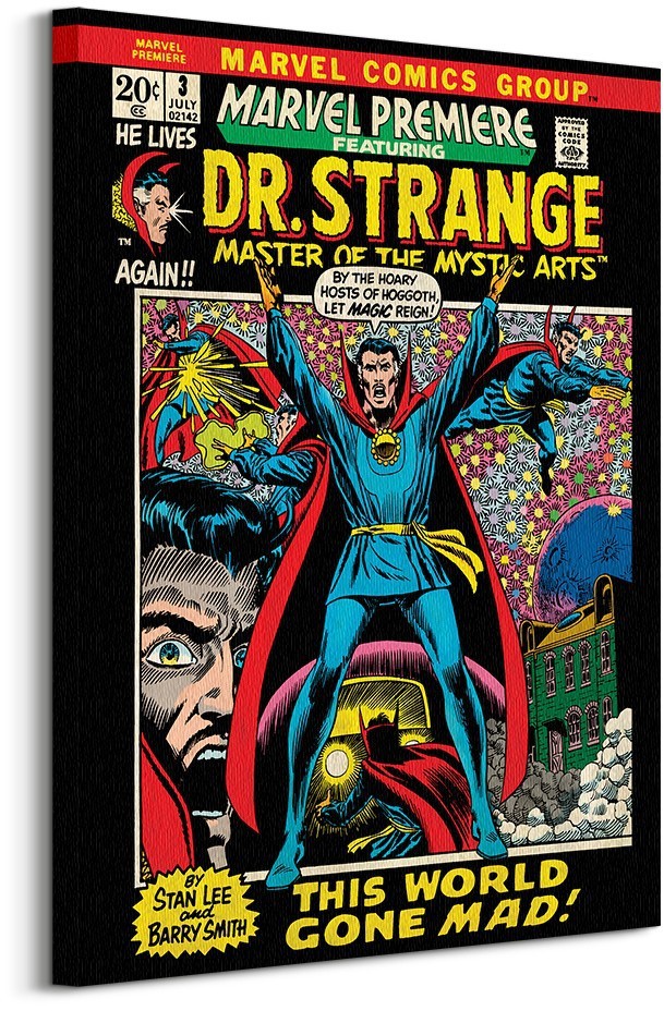 Pyramid Posters Marvel (Dr Strange World Gone Mad) - Obraz na płótnie WDC90988