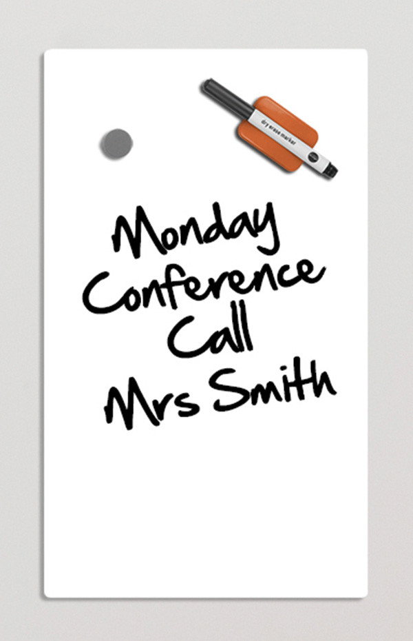 BI-OFFICE TABLICA suchoś.-magn. 150x120cm, szklana, biała GL110101