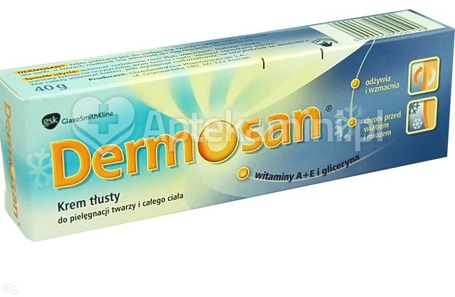 OMEGA PHARMA POLAND SP Z OO DERMOSAN krem tłusty 40g