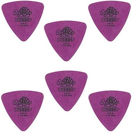 Dunlop Tortex Triangle 1,14 - kostka gitarowa, 6 sztuk DL P 0055 431P1,14 mm