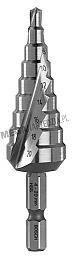 Bosch Professional Wiertła stopniowe ze stali HSS 4 - 20 mm, 1/4, 75 mm,