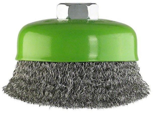 Bosch Szczotka garnkowa nierdzewna 100 mm 0 3 mm 8500 U min 14 100 mm Drut ze stali nierdzewnej 2608622103 1 szt
