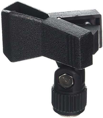 Stagg 16132 mikrofon z zaciskiem (o średnicy 13 28 MM, adapter do gwintu) Czarny MH-1AH
