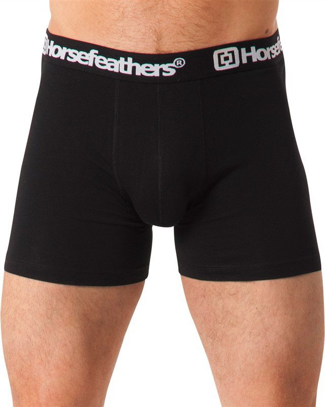 Horsefeathers bielizna męska DYNASTY BOXER SHORTS (black)