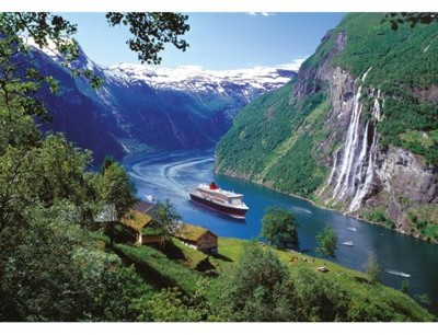 Ravensburger RAVEN. 1000 Norweskie Fiordy PR-158041