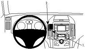 Zdjęcia - Uchwyt / podstawka ProClip do Hyundai i30 08-12