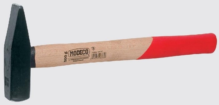 Modeco młotek ślusarski, bukowy trzonek, 10,0 kg, MN-30-100