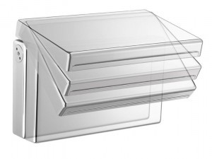 Sapho Wylewka ścienna kaskadowa 153 mm chrom 5109