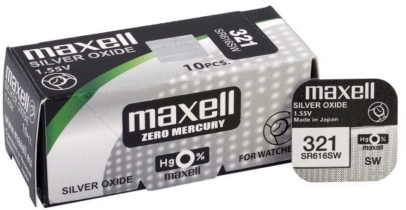 Maxell bateria srebrowa mini 321 SR 616 SW