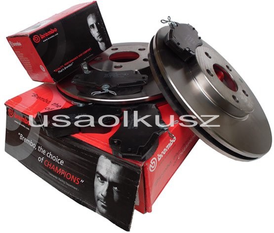 BREMBO Klocki oraz tarcze hamulcowe przednie Chrysler PT Cruiser