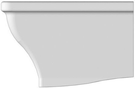 Scarabeo Butterfly bidet wiszący biały retro 4007