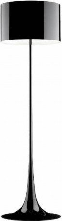 Flos SPUN LIGHT F lampa stojąca Czarny F6612030
