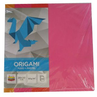 Interdruk Papier origami 20x20cm Fluo+Pastel