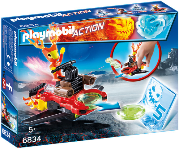 Playmobil Sparky z wyrzutnią dysków 6834