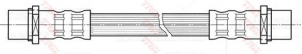 TRW Przewód hamulcowy elastyczny PHA419