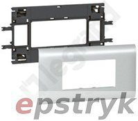 Legrand DLP Uchwyt do osprzętu Mosaic 85mm 4 moduły Alu, 011214,