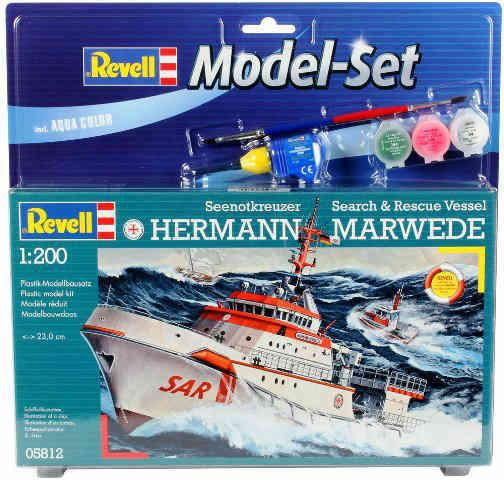 Revell DGzRS Hermann Marwede (z farbami) 65812