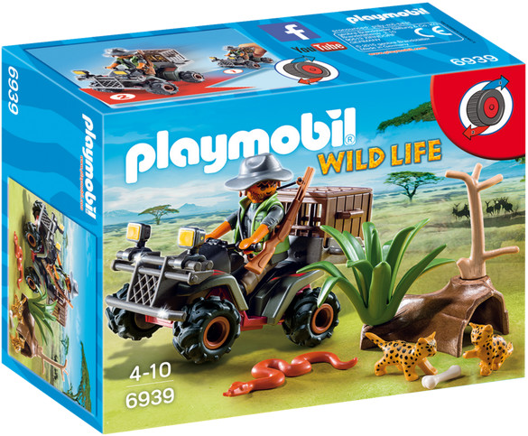 Playmobil Kłusownik z quadem 6939