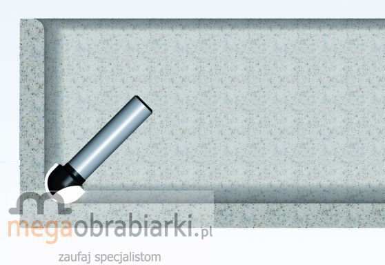 Virutex Frez do zaokrągleń HM 1740362