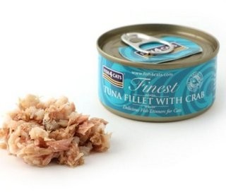 Fish4Dogs Fish4Cats Filety Tuńczyka Z Krabami 70G