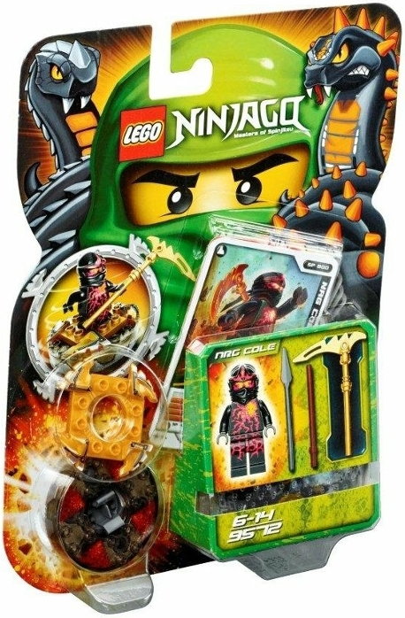 Lego Ninjago Spiners - NRG Cole 9572