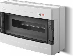 top Elektro-Plast Opatówek Rozdzielnica EP-LUX PLUS n/t 15-mod. IP55 drzwi transpare