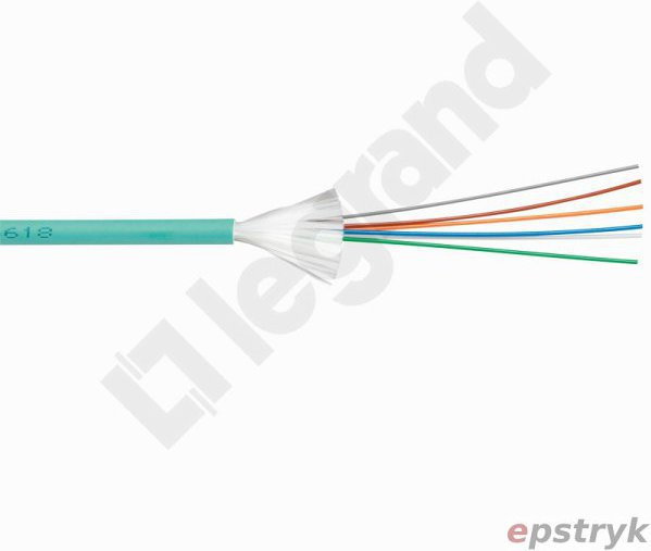 Legrand Uniwersalny kabel światłowodowy 6xOM3 ścisła tuba, 032510,